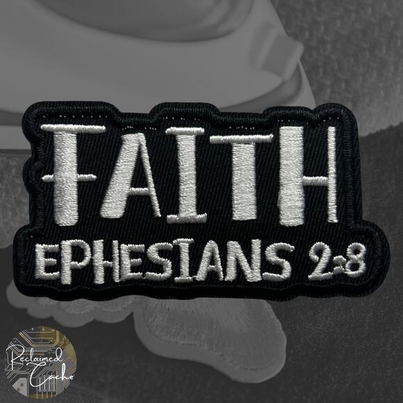 Faith Iron On Patch - Picture 1 of 3